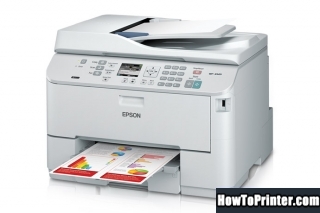 Reset Epson WorkForce WP-4520 printer by Epson reset program