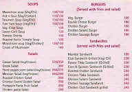 Sinciti menu 1