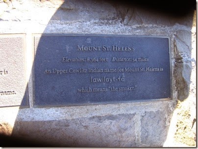 IMG_9239 Mount St Helens Plaque at Council Crest Park in Portland, Oregon on October 23, 2007