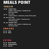 Meals Point menu 1