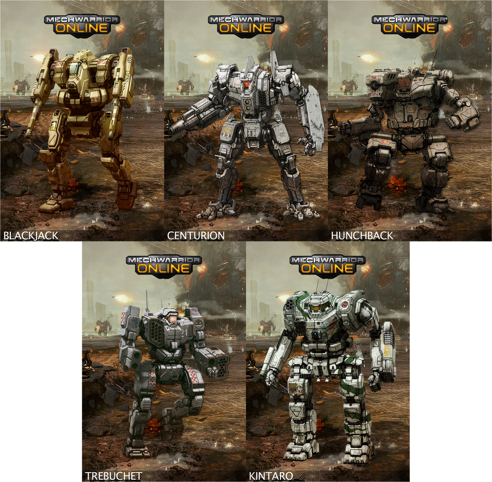 Battletech Mechs