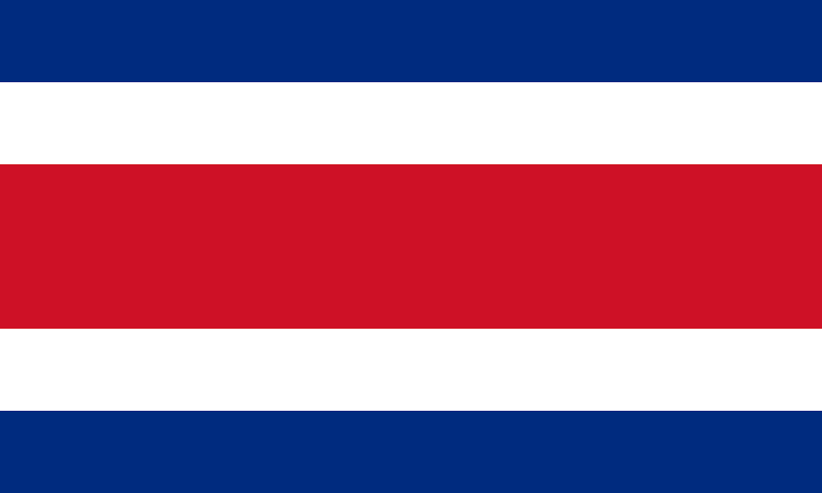 La Bandera De Costa Rica
