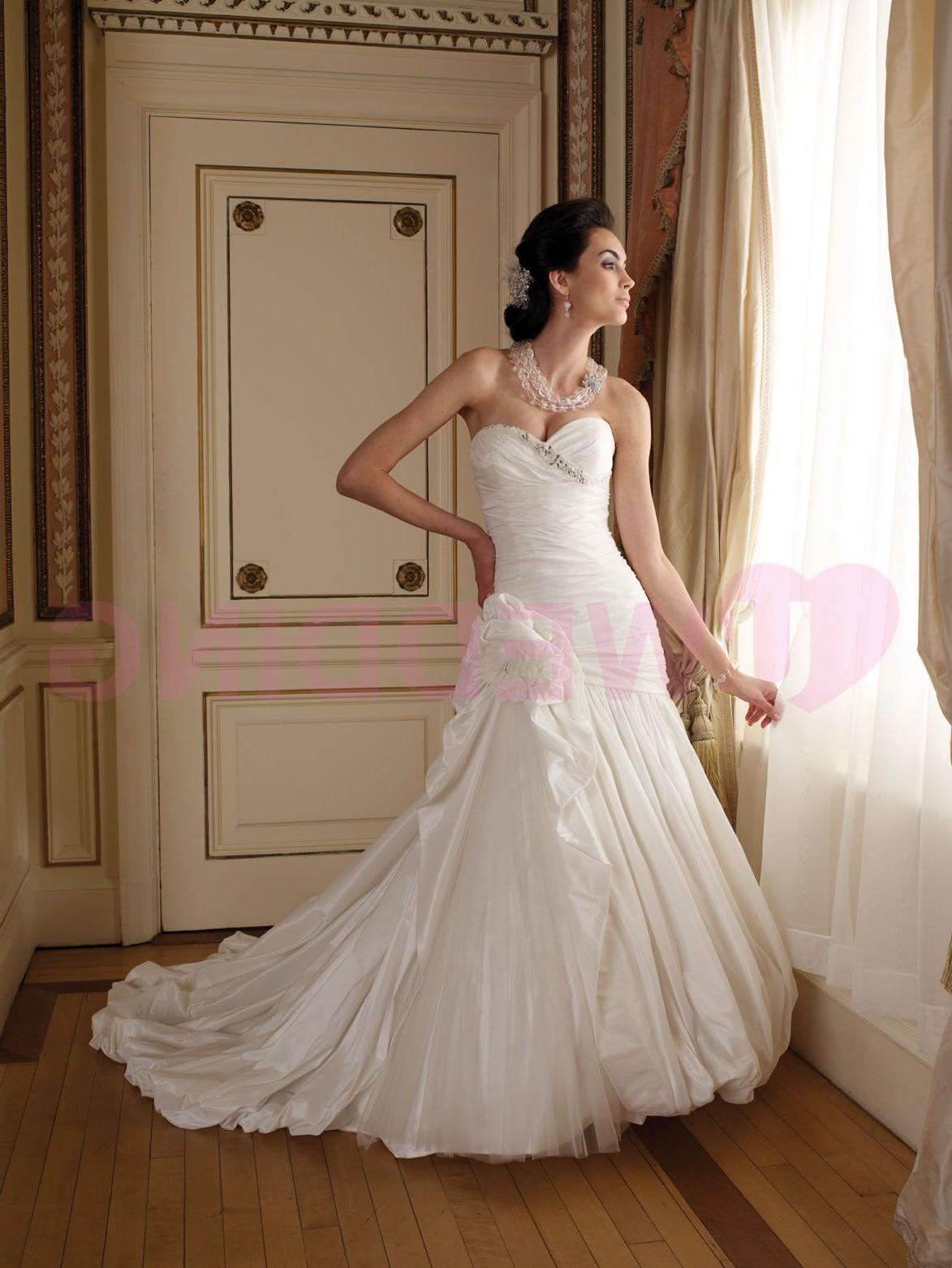 taffeta ball gown,