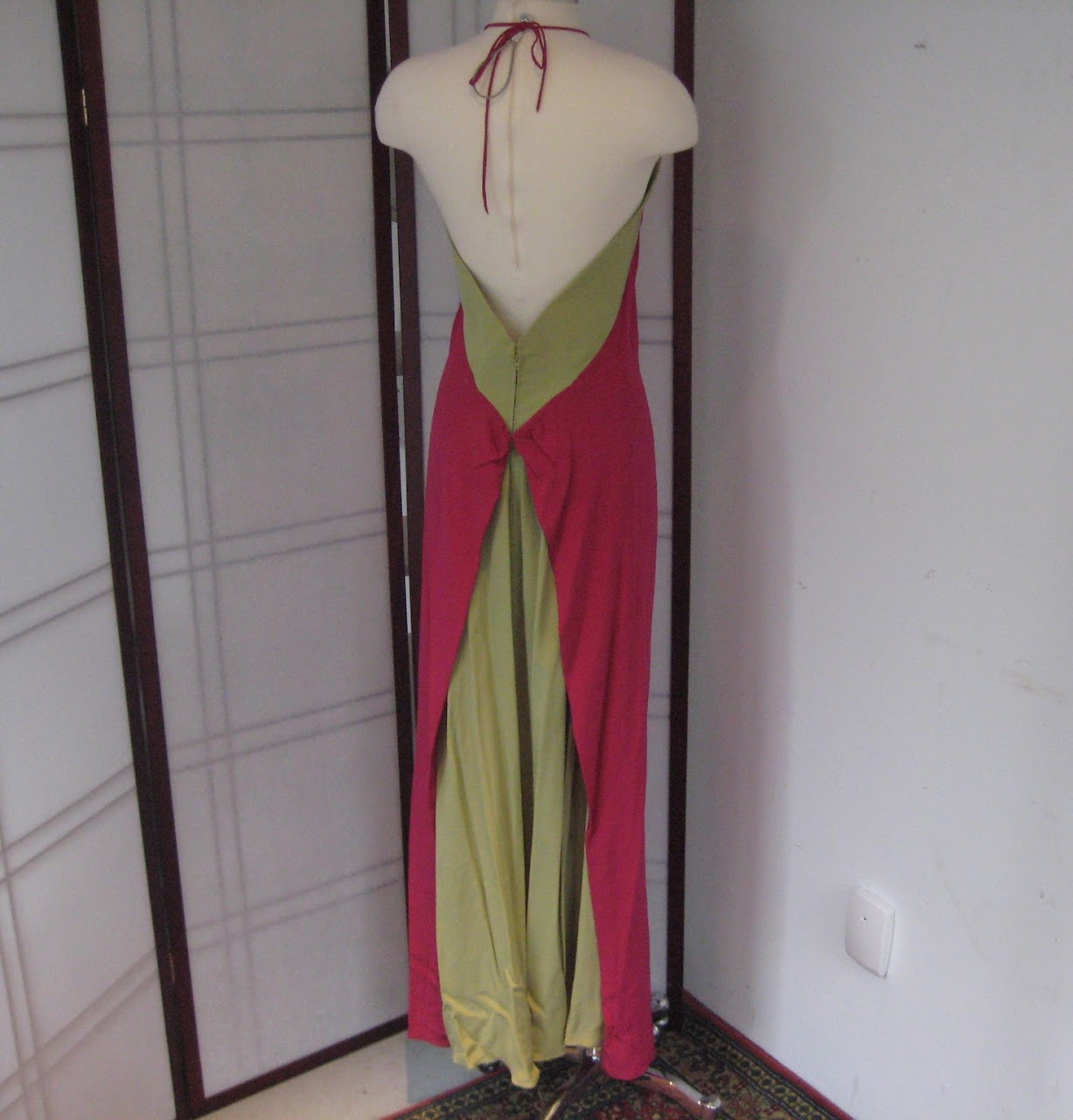 Carolina Herrera Backless Gown