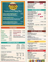 Domino's Pizza menu 2