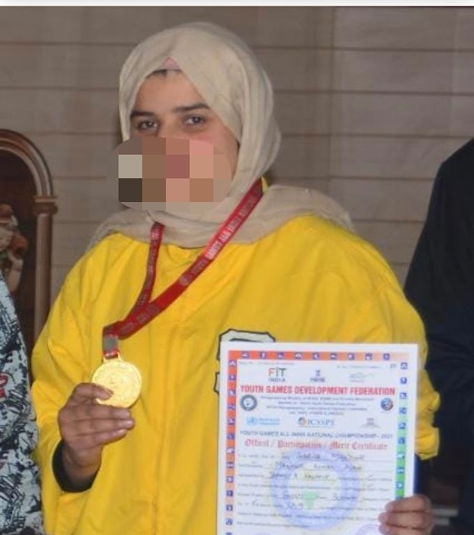 Girl From South Kashmir Bags Gold medal in boxing in national championship