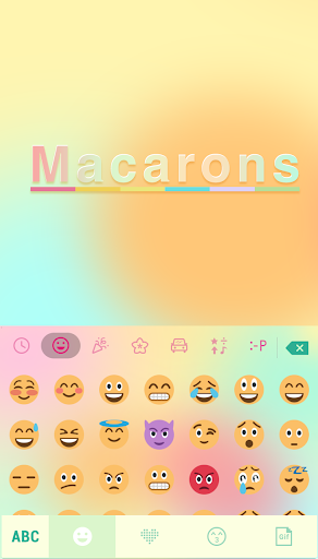 免費下載生產應用APP|Macarons Emoji Keyboard Theme app開箱文|APP開箱王