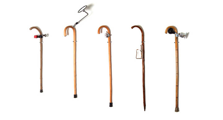 They also make walking sticks