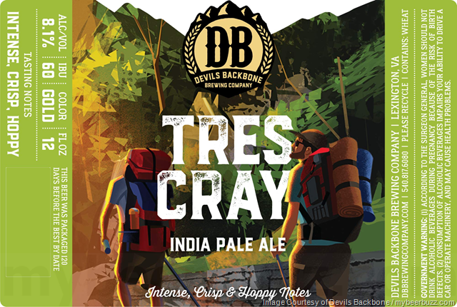 Devils Backbone Tres Cray IPA