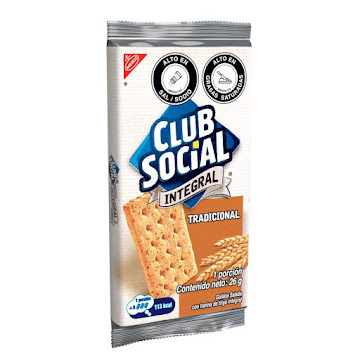 Galletas Club Social Integral Saladas Paquete x 26 gr   