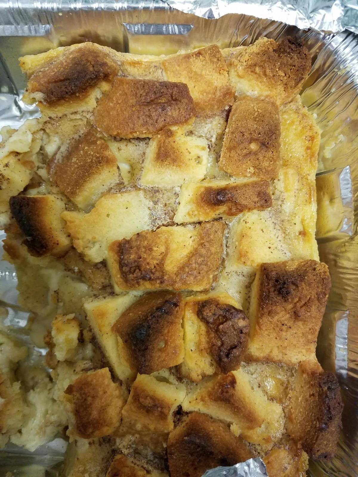 Pound Cake Bread Pudding | Just A Pinch Recipes