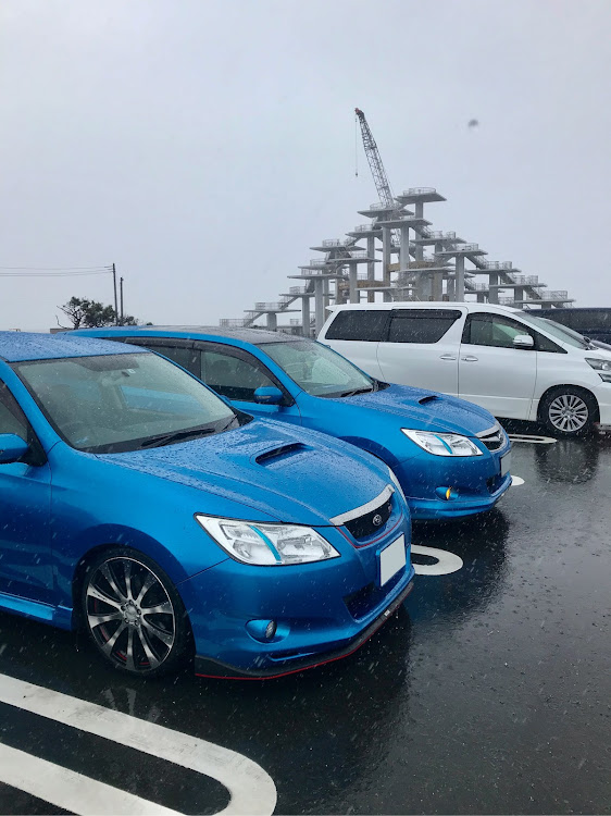 エクシーガのエクシーガコラボ・いつもの海沿い・父の日プレゼント・亀岩の洞窟に関するカスタム事例の投稿画像10枚目