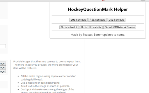 HockeyQuestionMark Helper