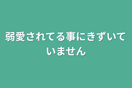 弱愛されてる事にきずいていません