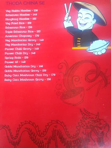 Tasty Tongues Delhi Chaats menu 