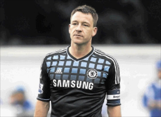 FINGERED: Chelsea and England skipper John Terry