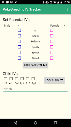 PokeBreeding IV Tracker