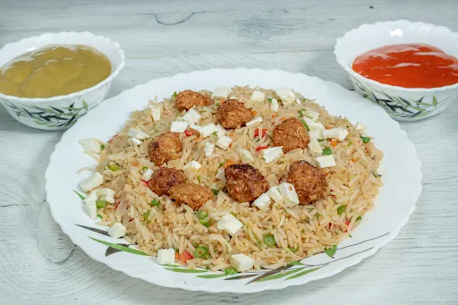 Paneer Manchurian Fried Rice