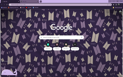 Purple BTS Logo Inspired Theme