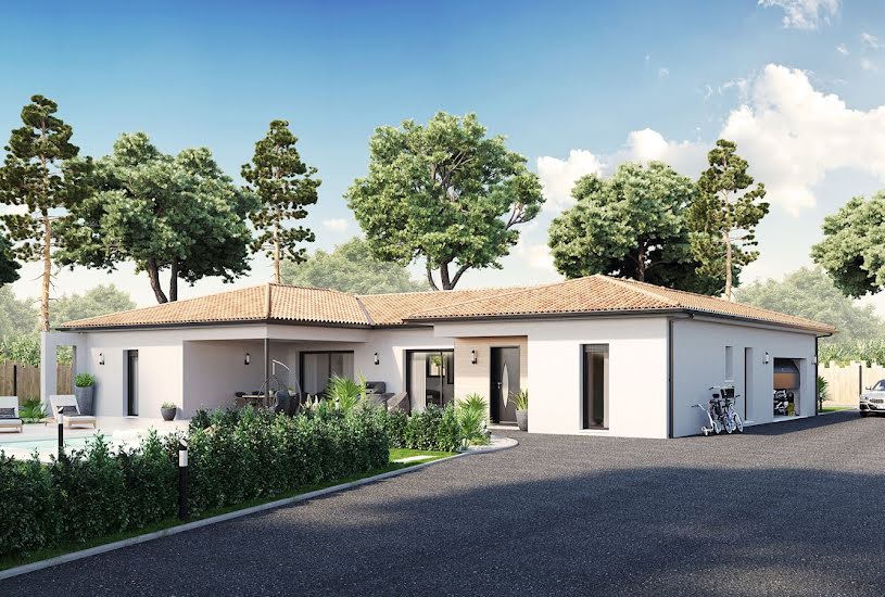  Vente Terrain + Maison - Terrain : 450m² - Maison : 139m² à Le Taillan-Médoc (33320) 