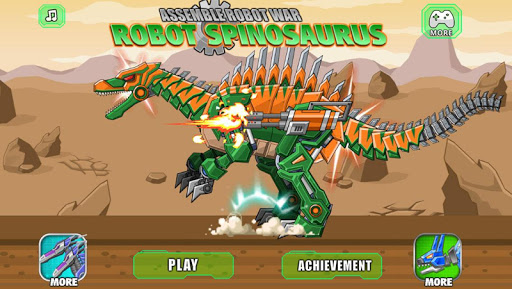 Assemble Robot War Spinosaurus