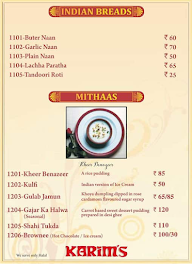 Karim's - Delhi 6 (Original From Jama Masjid) menu 8