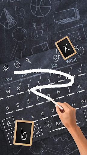 Blackboard Keyboard Theme