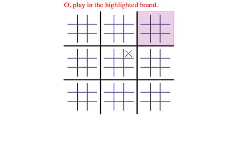 Ultimate Tic Tac Toe