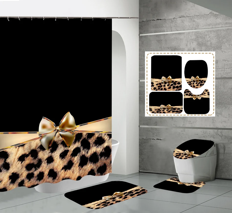 Dijital Baskılı Banyo Perdesi, Küf Tutmaz ve Su Geçirmez, Kolay Asılır, Temiz ve Kuru Banyo, Uzun Ömürlü