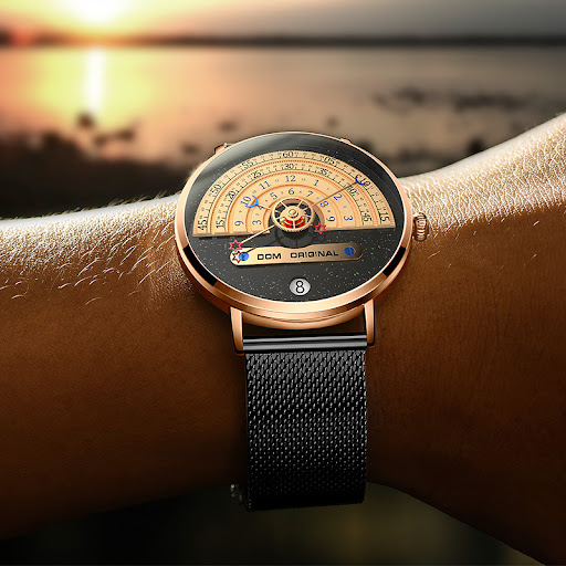 Title 4, Waterproof quartz sports and leisure watch. Dur...