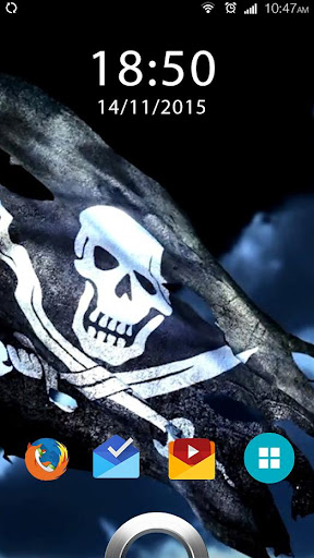 Pirate Flag Live Wallpaper