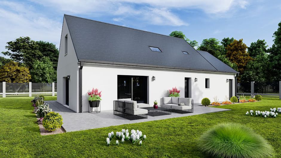 Vente maison neuve 5 pièces 99 m² à Saint-Cyr-en-Bourg (49260), 263 009 €