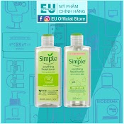 [Loại 200Ml] Nước Hoa Hồng Simple, Toner Simple Kind To Skin Soothing Facial