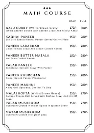 Indian Kitchen By Sky Grill menu 1