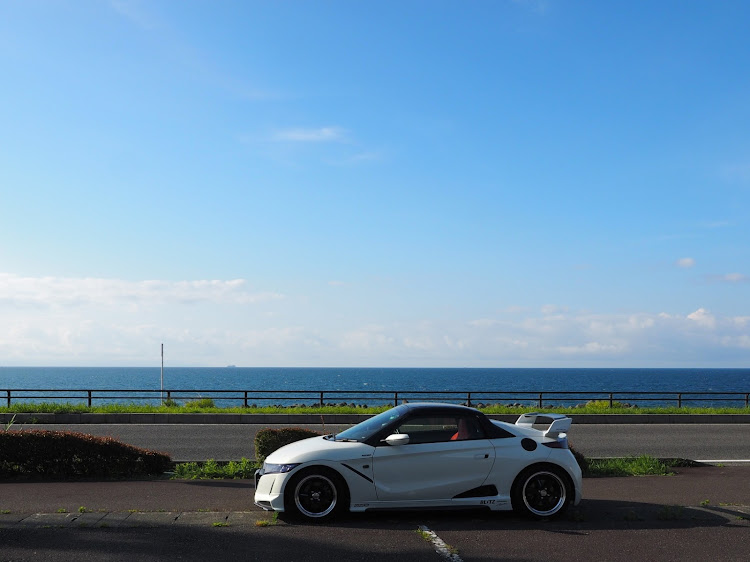 S660の休日の朝のドライブ🎶🚗💨🎶・おはダイラ 🗻・久能海岸に関するカスタム事例の投稿画像1枚目
