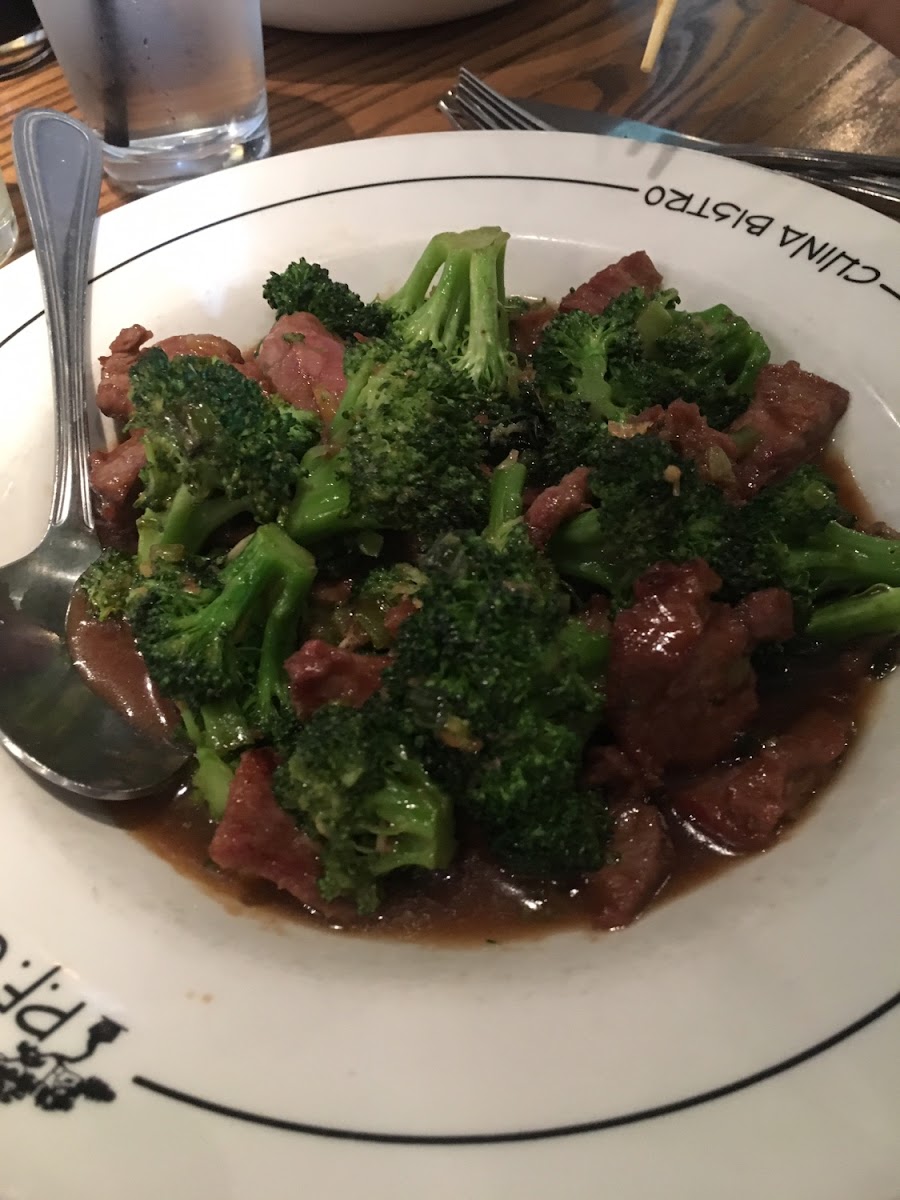 GF  BEEF AND BROCCOLI