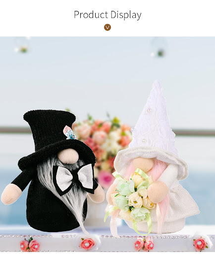 Title 6, Faceless Baby Doll Decoration for Creative Wedd...