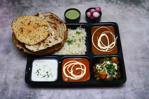 Aloo Naan Thali