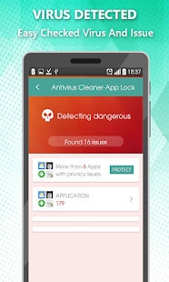 Virus Cleaner  &  AppLock Security Screenshot