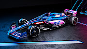 The Alpine A522 features a revised livery, with the pink colour scheme of new title partner and water technology company BWT mixed in with the team's traditional blue.