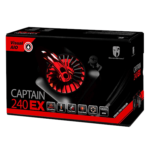 Quạt CPU Deepcool Captain 240 EX - Hàng trưng bày