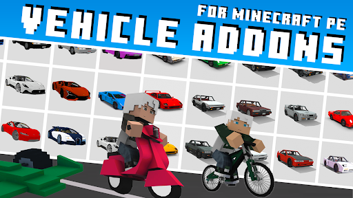 Screenshot Car Mods for Minecraft MCPE