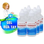 Gel Rửa Tay Khô Sát Khuẩn Hadisafe 50Ml Không Gây Khô Hại Da Tay