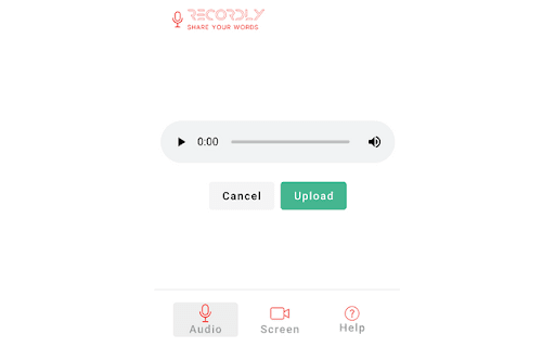 Recordly - share your words