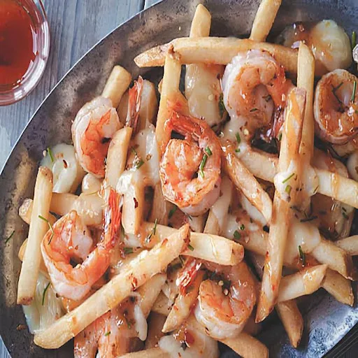 Butter Garlic Prawn French Fries