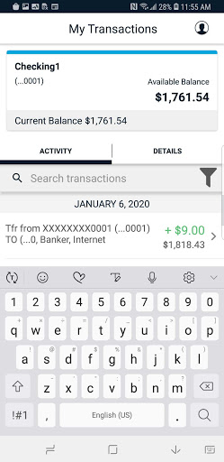 Screenshot Climate First Bank Personal