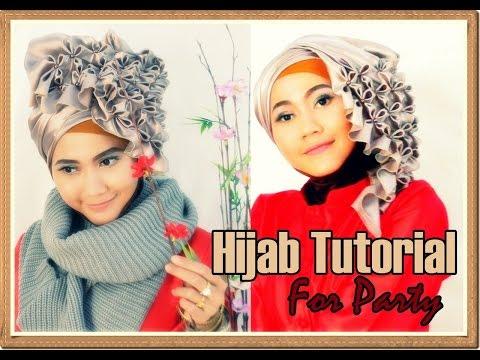 Tutorial Hijab Pesta