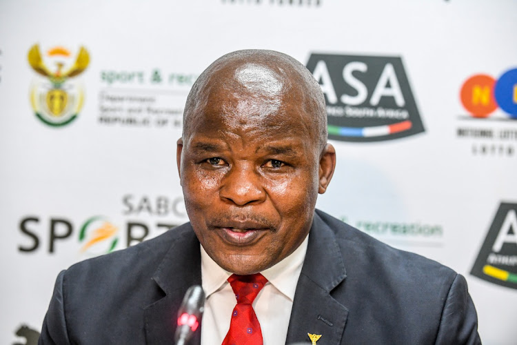 Athletic South Africa president Aleck Skhosana.