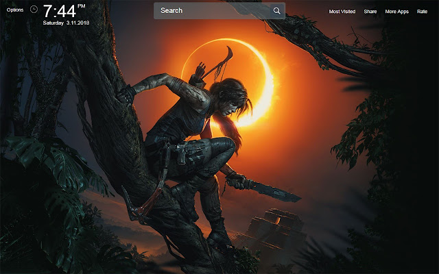 Shadow of the Tomb Raider Wallpapers Theme