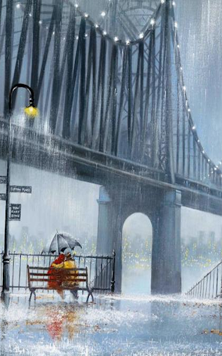 Rainy New York Live Wallpaper